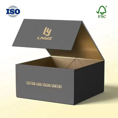 Custom Printed Rigid High Luxury Paper Packaging Box Cardboard Gift Box Special Paper Folding Magnetic Collapsible Box