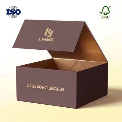 Custom Printed Rigid High Luxury Paper Packaging Box Cardboard Gift Box Special Paper Folding Magnetic Collapsible Box