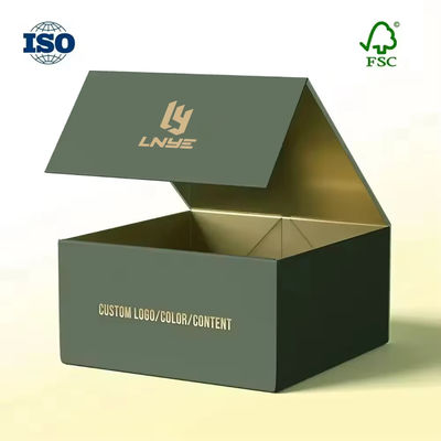 Custom Printed Rigid High Luxury Paper Packaging Box Cardboard Gift Box Special Paper Folding Magnetic Collapsible Box