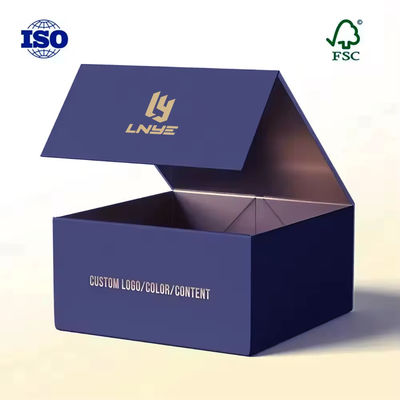 Custom Printed Rigid High Luxury Paper Packaging Box Cardboard Gift Box Special Paper Folding Magnetic Collapsible Box