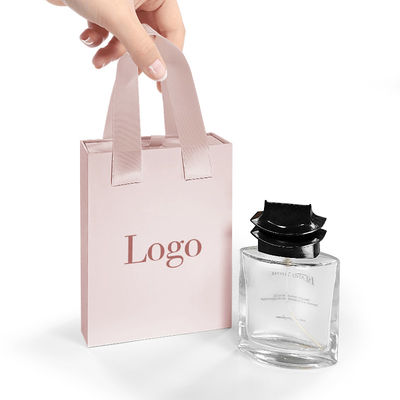 Custom Logo Drawer Sliding Cardboard Luxury High End Gift Paper Box Necklace Bracelet Jewelry Perfume Packaging Box With Handle