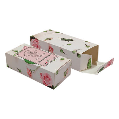 Custom Printed Biodegradable Perfume Beauty Skin Care Cosmetics Packaging Box Hot Stamping Embossed Paper Box