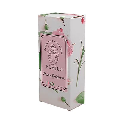 Custom Printed Biodegradable Perfume Beauty Skin Care Cosmetics Packaging Box Hot Stamping Embossed Paper Box