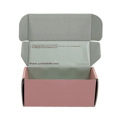 Customized Collapsible Paperboard Packaging Box Kraft Corrugated Mailer Boxes