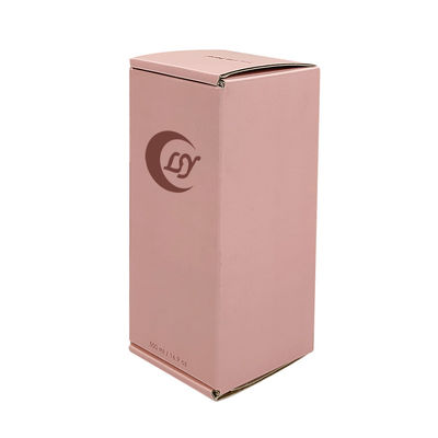 Custom Logo Jewelry Box Pink Cosmetic Paper Gift Corrugated Box Packaging Box