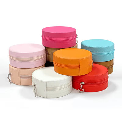 High End Portable Pink Jewelry Set Box Earrings Rings Necklaces Bracelets Bracelets Jewelry Storage Box