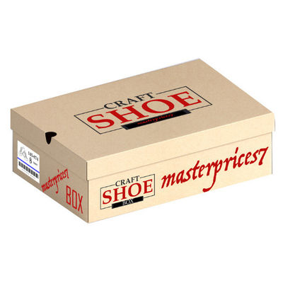 Custom Corrugated Cardboard Shoe Boxes With Logo Packaging Shipping Boxes Matte Surface Finish For Umbrella