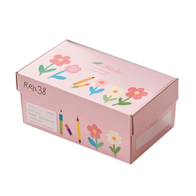 Custom Corrugated Cardboard Shoe Boxes With Logo Packaging Shipping Boxes Matte Surface Finish For Umbrella