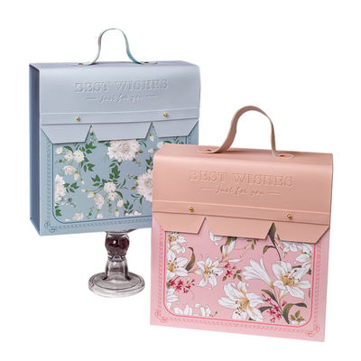 Custom High End Personalized Design Reusable Paper Suitcase Gift Box For Children