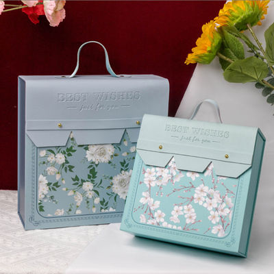 Custom High End Personalized Design Reusable Paper Suitcase Gift Box For Children