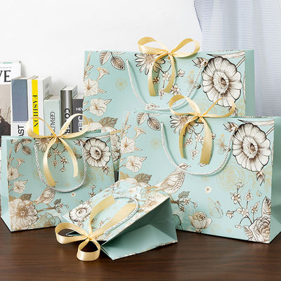 Custom Paper Bag Wholesale Eco Paper Shopping Packaging Gift Bag Paper Bag Printed with Your Own logo