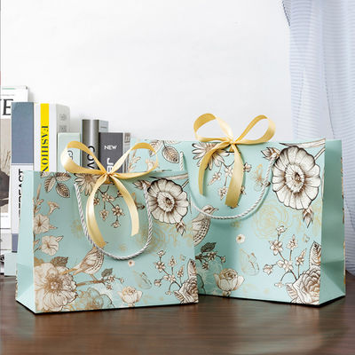 Custom Paper Bag Wholesale Eco Paper Shopping Packaging Gift Bag Paper Bag Printed with Your Own logo