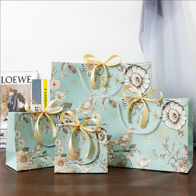 Custom Paper Bag Wholesale Eco Paper Shopping Packaging Gift Bag Paper Bag Printed with Your Own logo