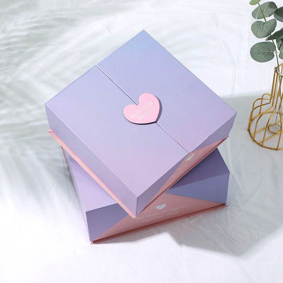 Customized Double Door Open Ring Perfume Watch Packaging Gift Box With Your Own Logo