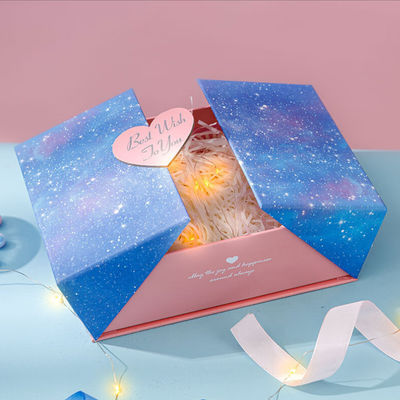 Customized Double Door Open Ring Perfume Watch Packaging Gift Box With Your Own Logo