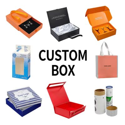 Factory Customized Logo Unique Recycled Eco-friendly Paper Jewelry Gift Packaging Luxury Fashion Women Jewelry Box Packaging