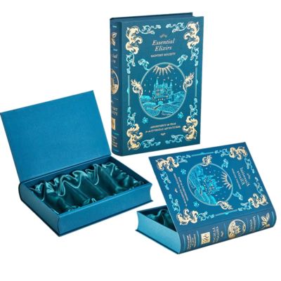 Custom Printing Luxury Bulk Tea Tube Set Sample High End Creative Book Shaped Flip Lid Gift Box For Tea Tea Bag Coffee Packaging
