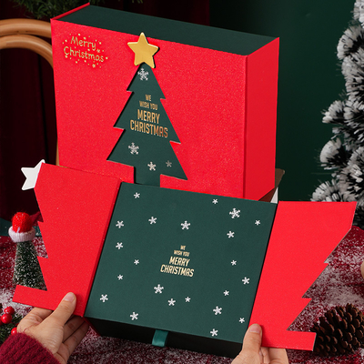 Industrial Custom Christmas Box For Candle Socks Personalized Gift Craft Packaging