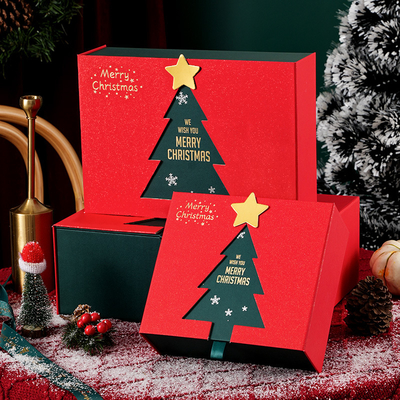 Industrial Custom Christmas Box For Candle Socks Personalized Gift Craft Packaging