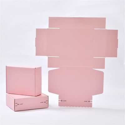 CMYK / PANTONE Printed Corrugated Cardboard Box For Skincare Mailer Gift Custom Luxury Design