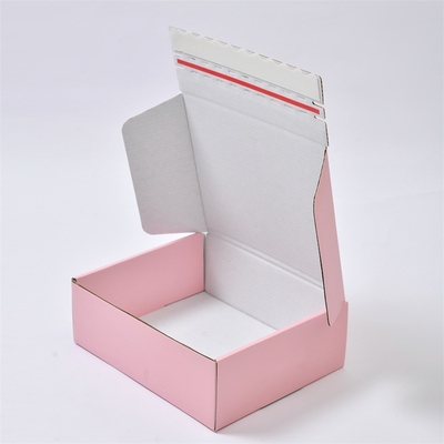 CMYK / PANTONE Printed Corrugated Cardboard Box For Skincare Mailer Gift Custom Luxury Design