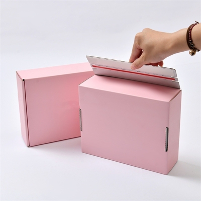 CMYK / PANTONE Printed Corrugated Cardboard Box For Skincare Mailer Gift Custom Luxury Design