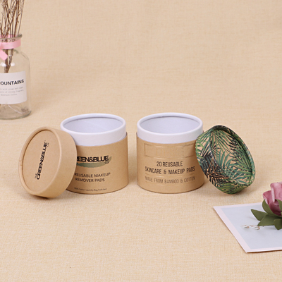 Eco-Friendly Candle Tube Packaging Biodegradable Paper Tube Gift Boxes for Glass Jars