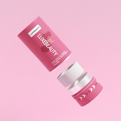 Cardboard Cylinder Paper Tube Packaging Box Eco-Friendly Cosmetic & Skincare Round Tube Box for Creams Lotions