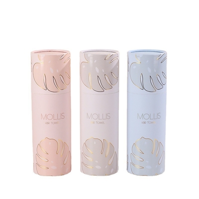 Premium Custom Tube Boxes for Perfume  Skincare Recyclable Cardboard Round Paper Tube Packaging with Logo Printing