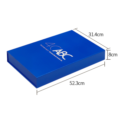 Custom Size Recyclable cardboard magnetic closure gift box Paper Hard Rigid Magnetic presentation  Box Packaging Luxury Foldable Magnetic for Sports Goods