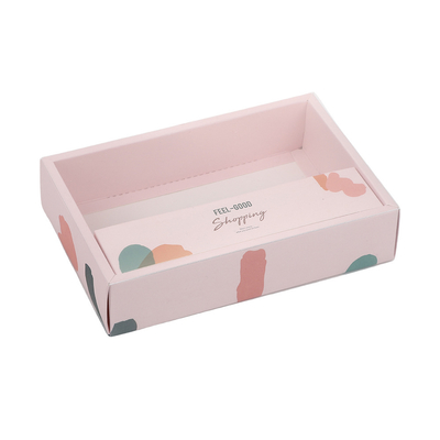 Custom High-Quality Personalized Clothing Gift Box for Sock Underwear Clothing Accessories Packaging Sleeve Design With Window
