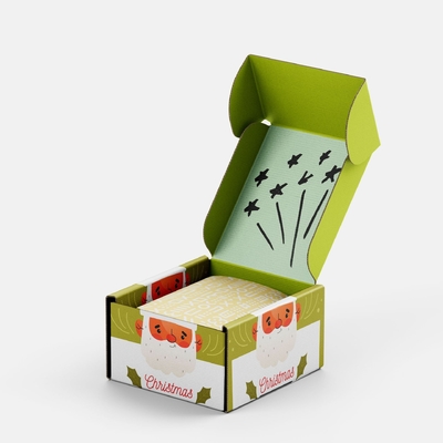 Customizable Luxury Personalized Packaging Shipping Boxes Skincare Christmas Gift Box Set for Holiday Presents