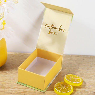 European Hot Selling Biodegradable Handmade Rigid Cardboard Box Luxury Gift Packaging Magnetic Gift Box