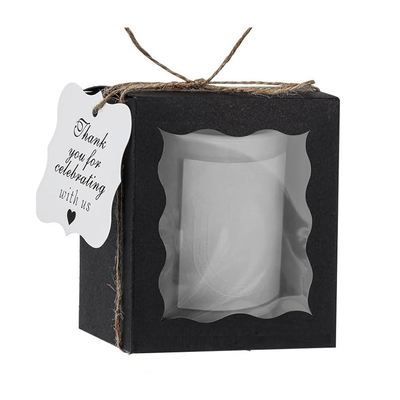 Custom Elegant Luxury Candle Gift Box Printed Candle Packaging Box for High-End Candles