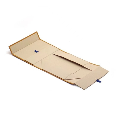 Wholesale High-End Luxury Magnetic Gift Box Custom Logo Folding Clothing Packaging with Ribbon