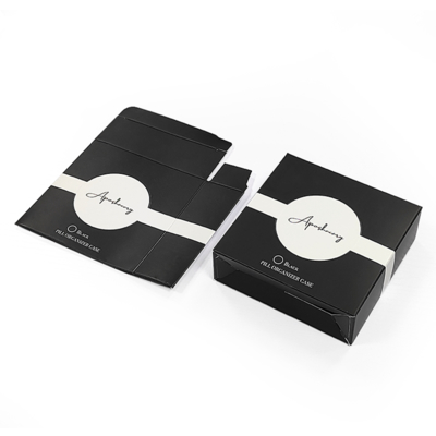 Eco Friendly Custom logo Recyclable Box Packaging for Makeup Lip Gloss Nail Polish Oil