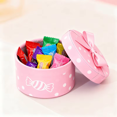 Custom Tube Gift Boxes and Cylindrical Boxes for Cakes, Candies, Chocolates, and Candles