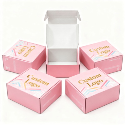 Luxury Custom Corrugated Paper Boxes Cardboard Gift Mailing Mailer Shipping Container for Clothing Packaging