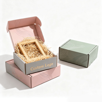 Custom Luxury Packaging Perfume Cardboard Box Ready to Ship Gift Box for Cosmetics