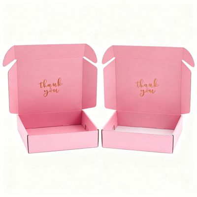 Corrugated Recyclable Biodegradable Gift Packaging Shoes Clothes Sponge Lined Postal Mailer Shipping