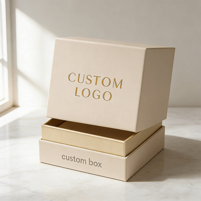 Custom Rigid Cardboard Paper Boxes Lid and Bottom Lid Plush Doll Paper Luxury Packaging Gifts Box