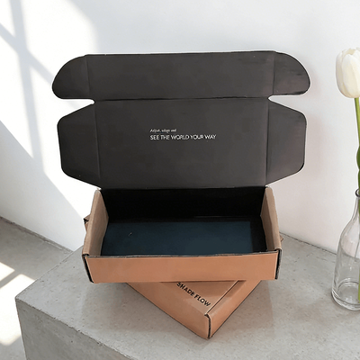 Custom Personalized Environmentally Friendly Glossy Laminated Cardboard Foldable Gift Box With Logo for Brand Packaging