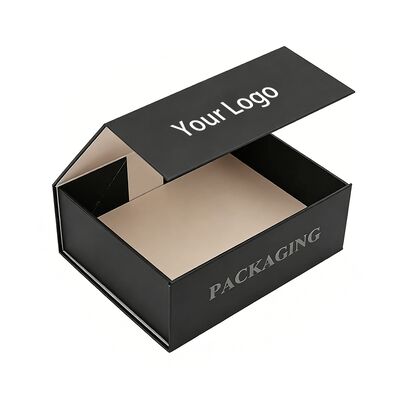 Custom Size Recyclable Corrugated Cardboard Rigid Packaging Boxes Luxury Folding Magnetic Gift Box