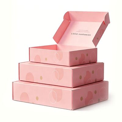 Custom logo Printing Environmentally Friendly Cosmetic Perfume Paper Packaging Boxes Shipping Corrugated Cardboard Mailer Box