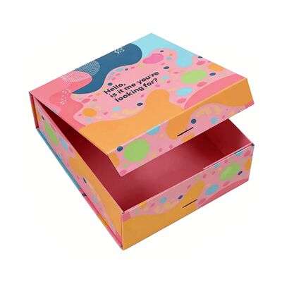 Custom Logo Printed Recyclable Rigid Paper Boxes Clothing Shoe Packaging Magnet Folding Gift Box