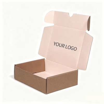 Custom Logo Mailer Box Corrugated Shipping Packaging Box for E-commerce Products