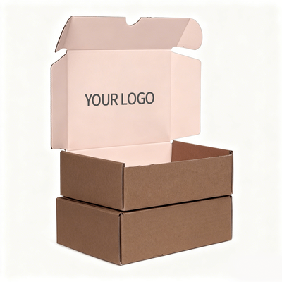 Custom Logo Mailer Box Corrugated Shipping Packaging Box for E-commerce Products