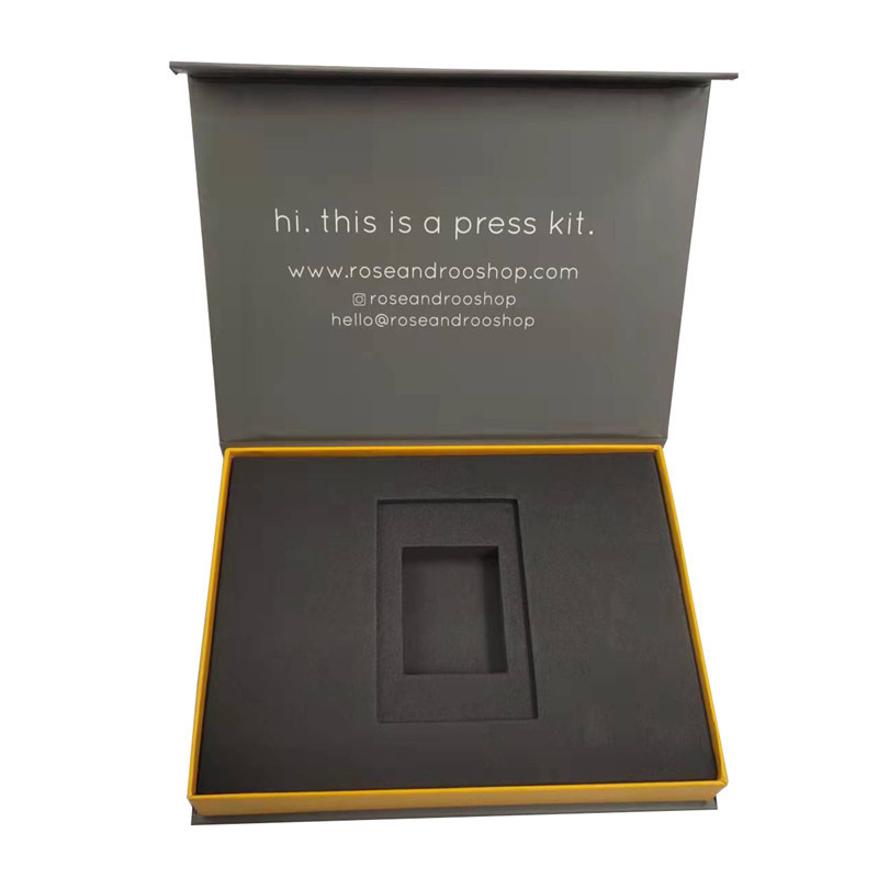 Custom Logo Magnetic Flap Box Rigid Cardboard Magnet Gift Boxes for ...