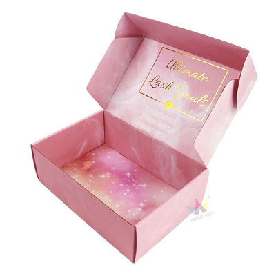 Recyclable Corrugated Shipping Packaging Mailer Box for Shoes and Clothing Custom Order