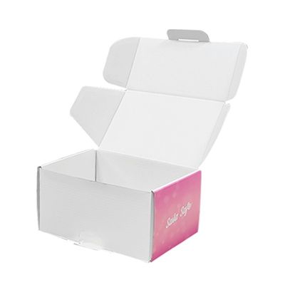 Custom Printed Paper Packaging Corrugated Shipping Boxes for Clothing and Candles